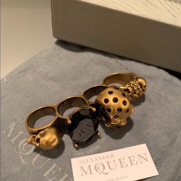 Alexander Mcqueen Knuckle Ring - Picture 15 of 16